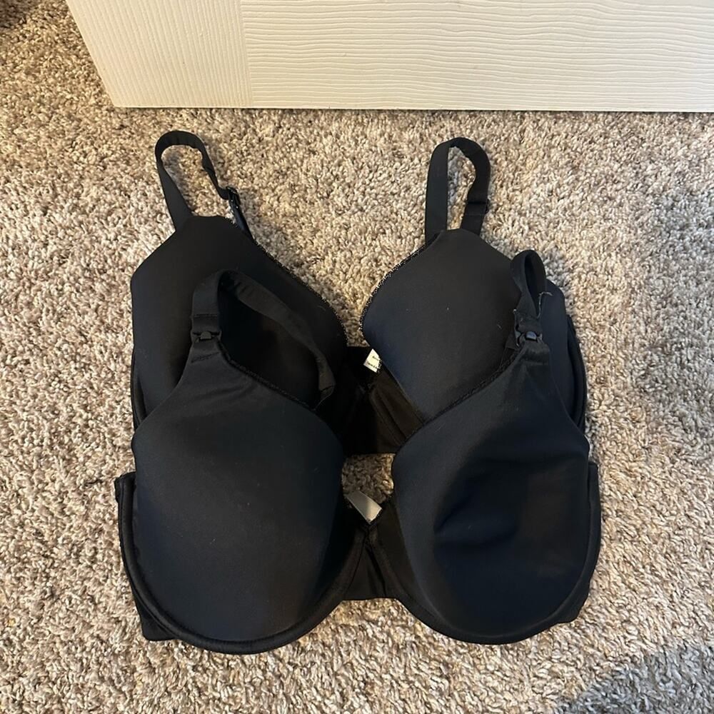 Black Underwire Nursing Bra